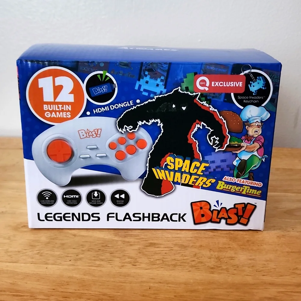 Legends Flashback Blast! 12 Built-In Games